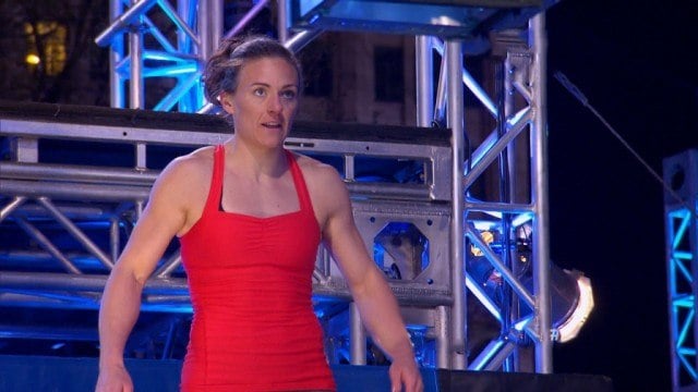 Michelle Warnky in 'American Ninja Warrior.'