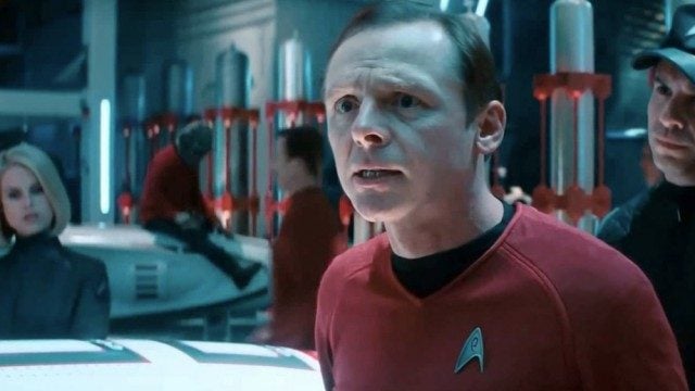 Simon Pegg in 'Star Trek'