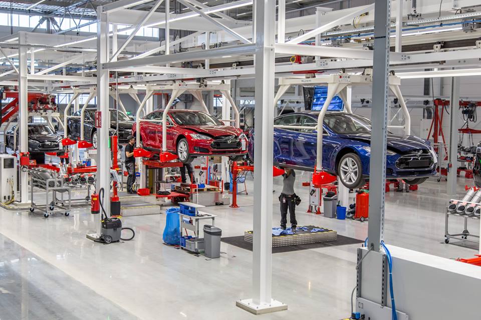 Tesla plant