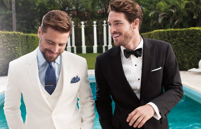 Brooks Brothers classic suiting and formalwear