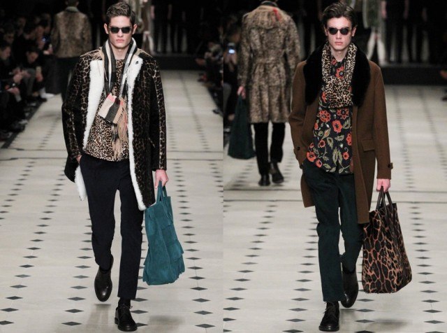 Burberry Fall 2015 Runway style animal print