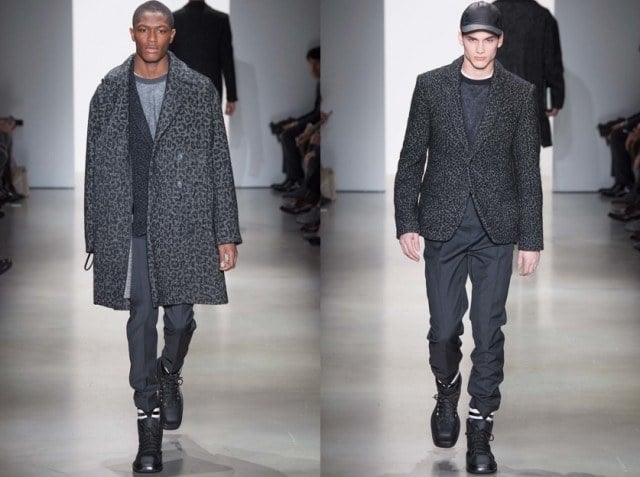 Calvin Klein Fall 2015 Runway style animal print