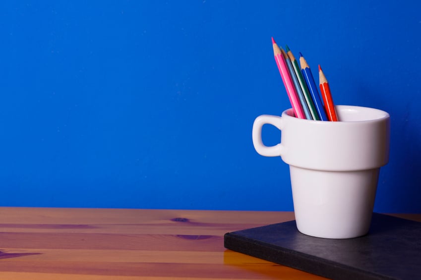pencils in cup