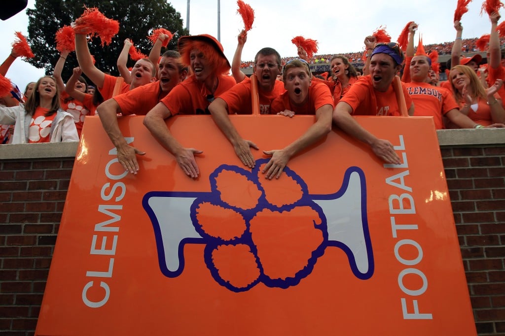 clemson football fans