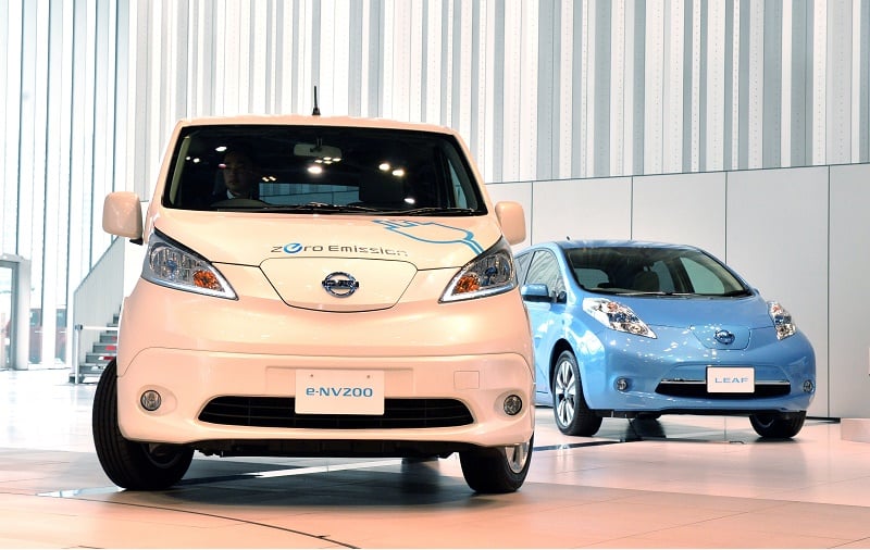 JAPAN-ENVIRONMENT-TRANSPORT-AUTO-NISSAN-TOYOTA