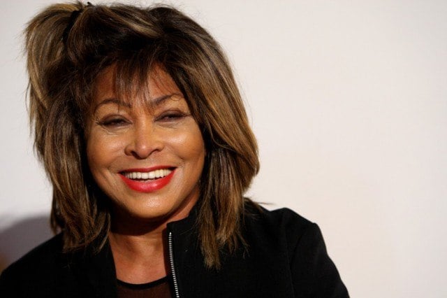 Tina Turner Smiling