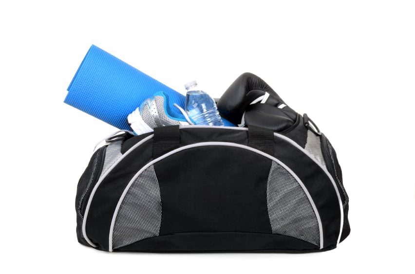 a gym bag