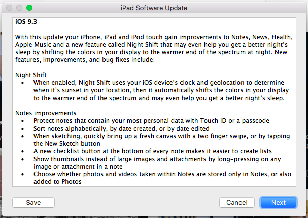 How to update your iPhone via iTunes -- iOS 9.3 update
