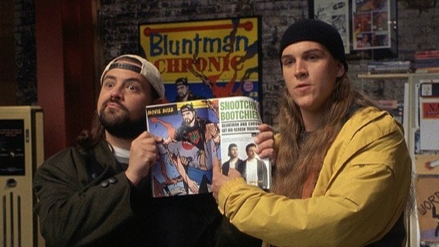 Kevin Smith and Jason Mewes in 'Jay and Silent Bob Strike Back'