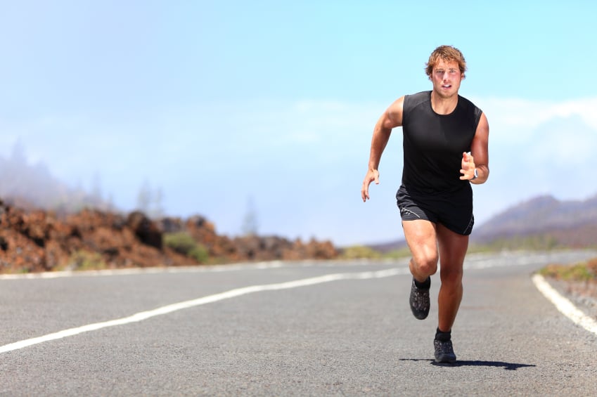 male runner