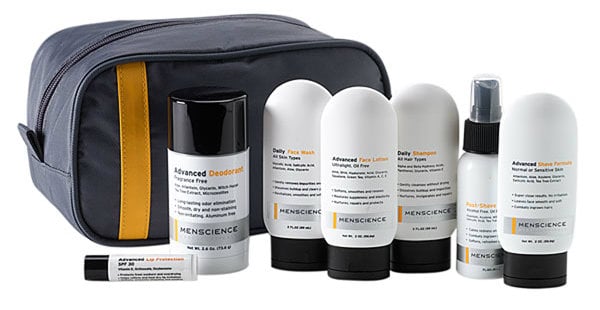 MenScience Travel & Skincare Kit
