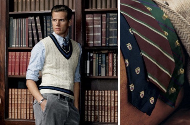 Ralph Lauren repp ties
