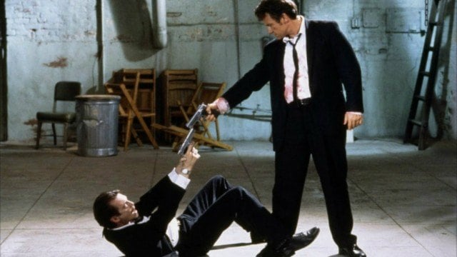 Steve Buscemi and Harvey Keitel in 'Reservoir Dogs'