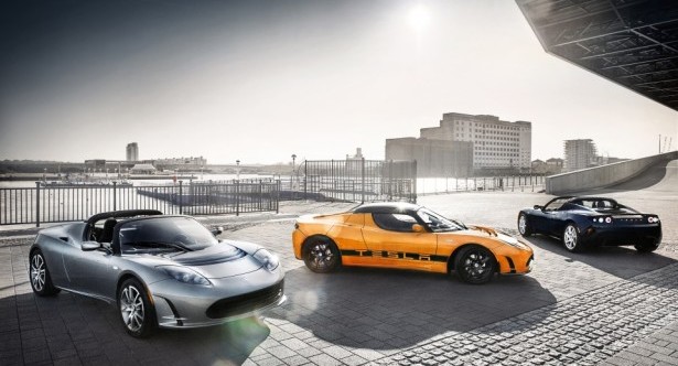 Tesla-Roadsters