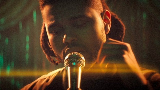The Weeknd in "Can't Feel My Face"