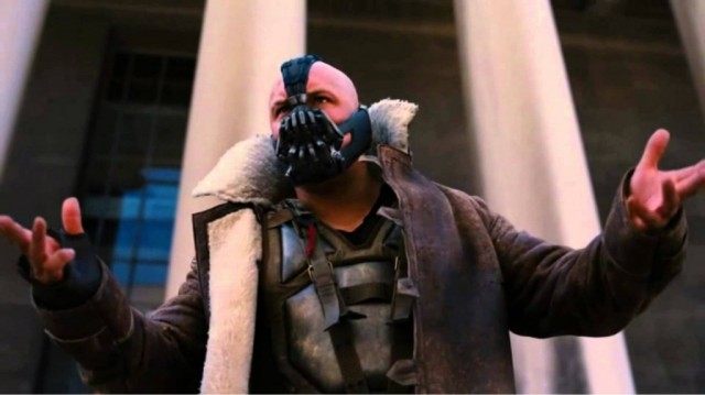 Tom Hardy in The Dark Knight Rises
