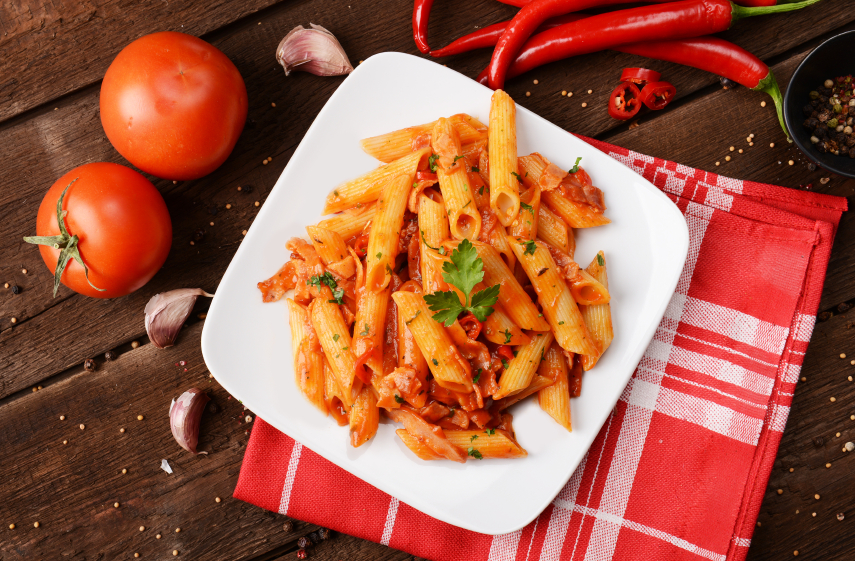 plate of pasta