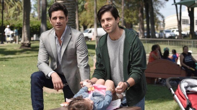 John Stamos and Josh Peck in 'Grandfathered'