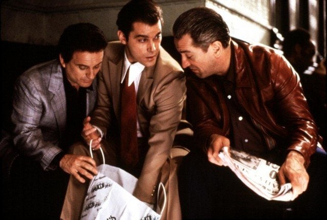 Joe Pesci, Ray Liotta and Robert De Niro in 'Goodfellas'