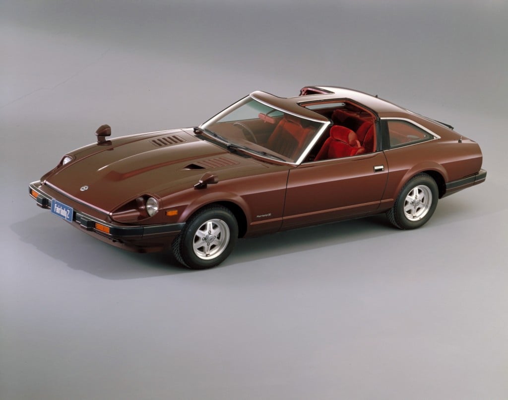A 1978 Datsun 280ZX on display.