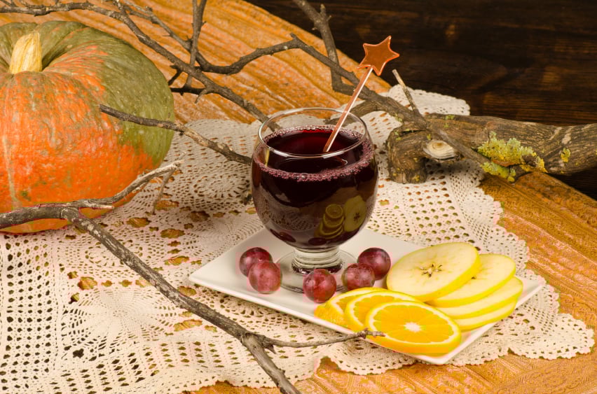 Halloween cocktail, punch