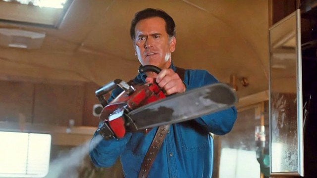 Bruce Campbell in' Ash vs Evil Dead'