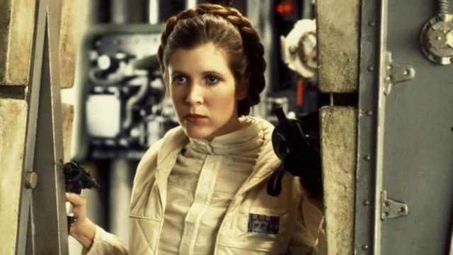 Carrie Fisher as Leia Organa in 'Star Wars: The Empire Strikes Back'