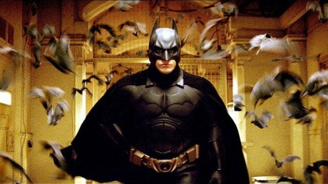 Christian Bale in Batman Begins