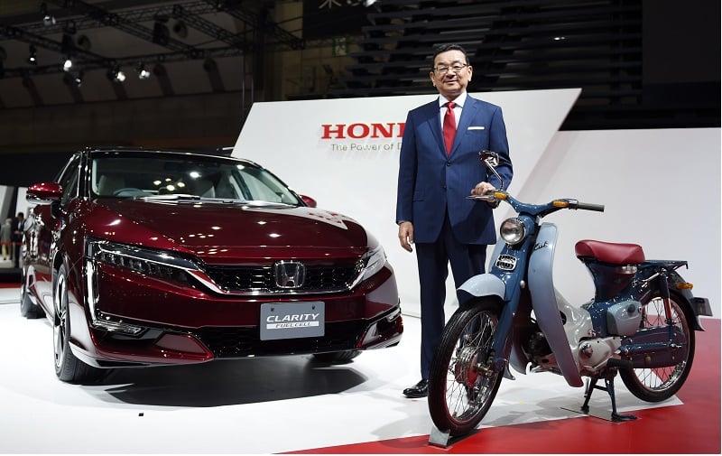 Honda Clarity Fuel Cell and EV Cub