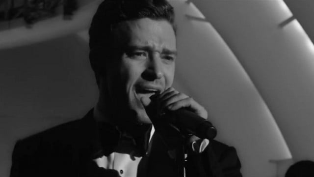 Justin Timberlake in "Suit and Tie"
