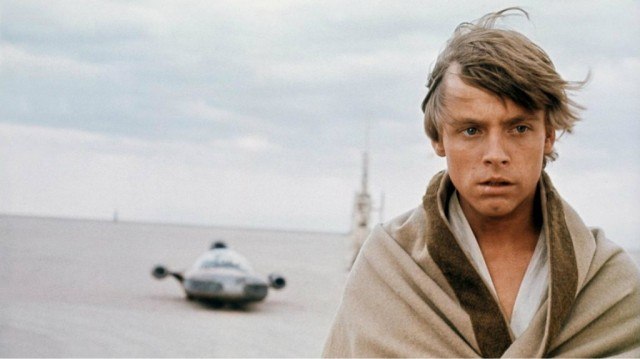 Mark Hamill in 'Star Wars: A New Hope'
