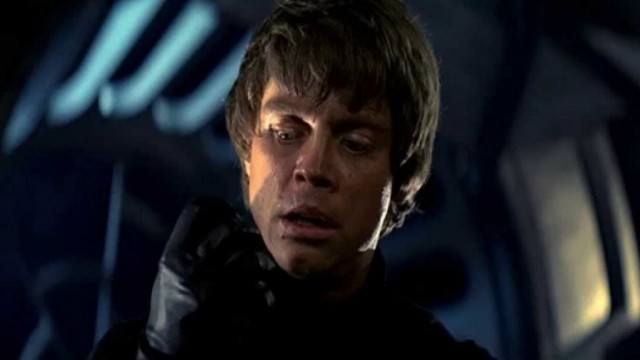 Mark Hamill in 'Star Wars: Return of the Jedi'