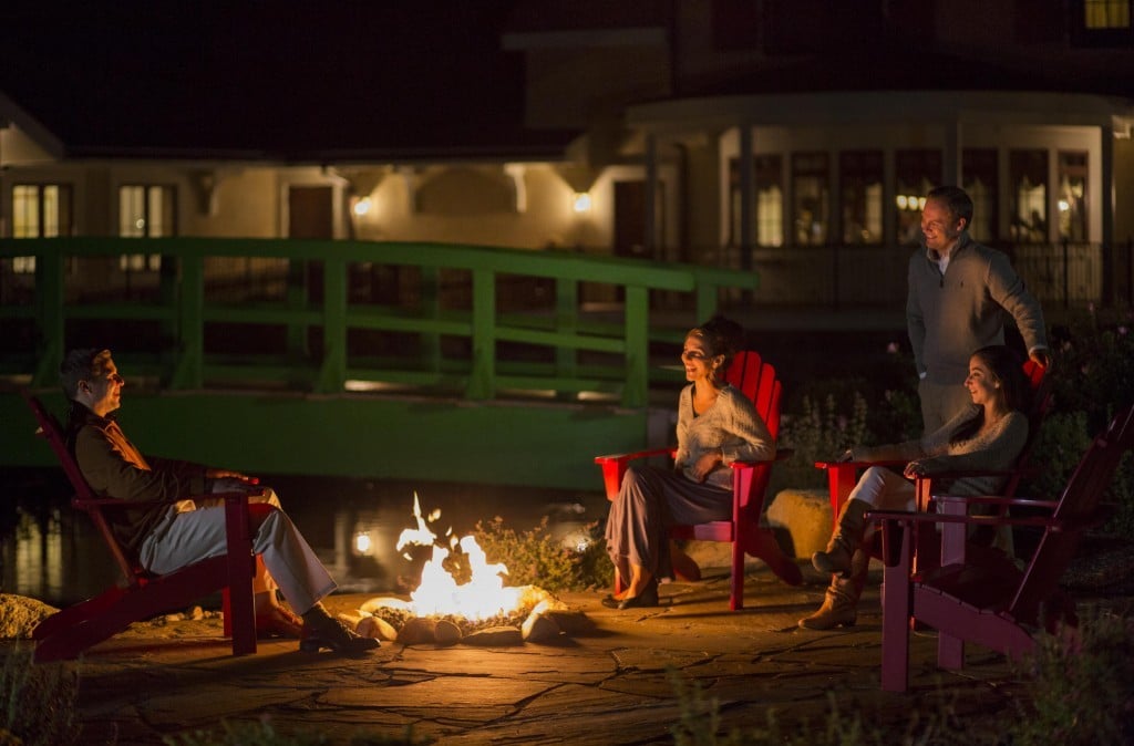 Mirbeau Inn & Spa at The Pinehills Firepit - Credit Eric Roth