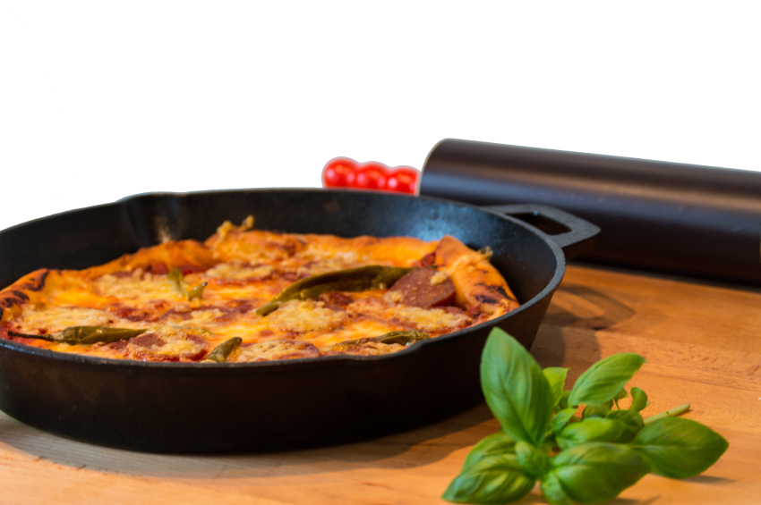 deep dish pizza