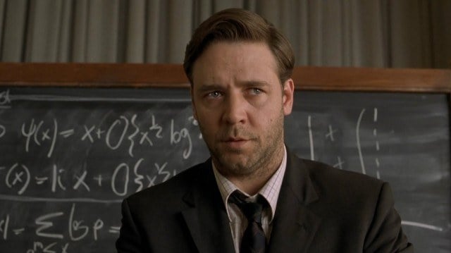 Russell Crowe in 'A Beautiful Mind'