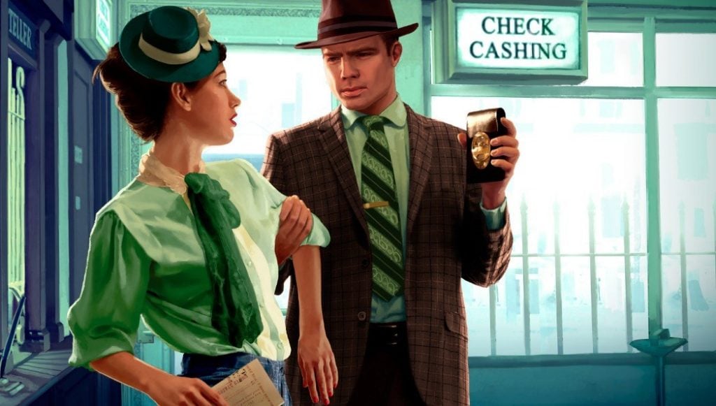 Artwork from LA Noire