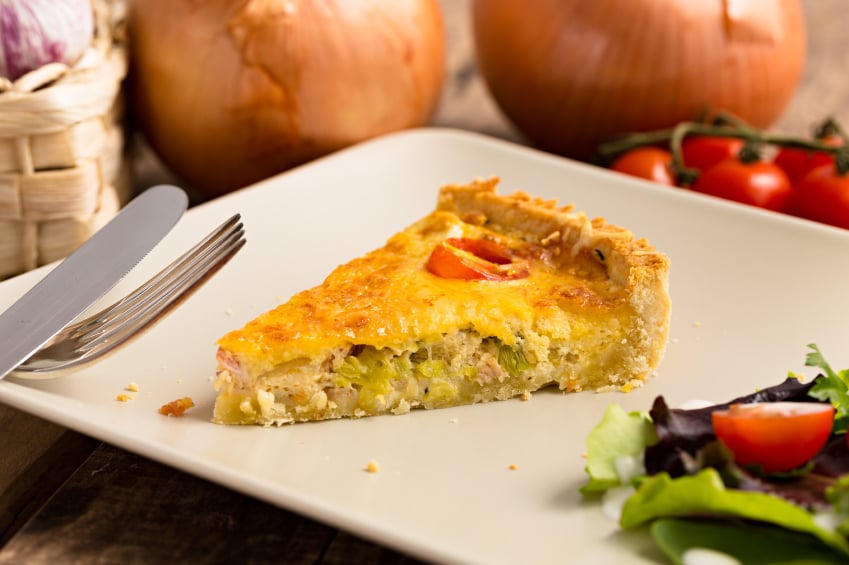leek quiche