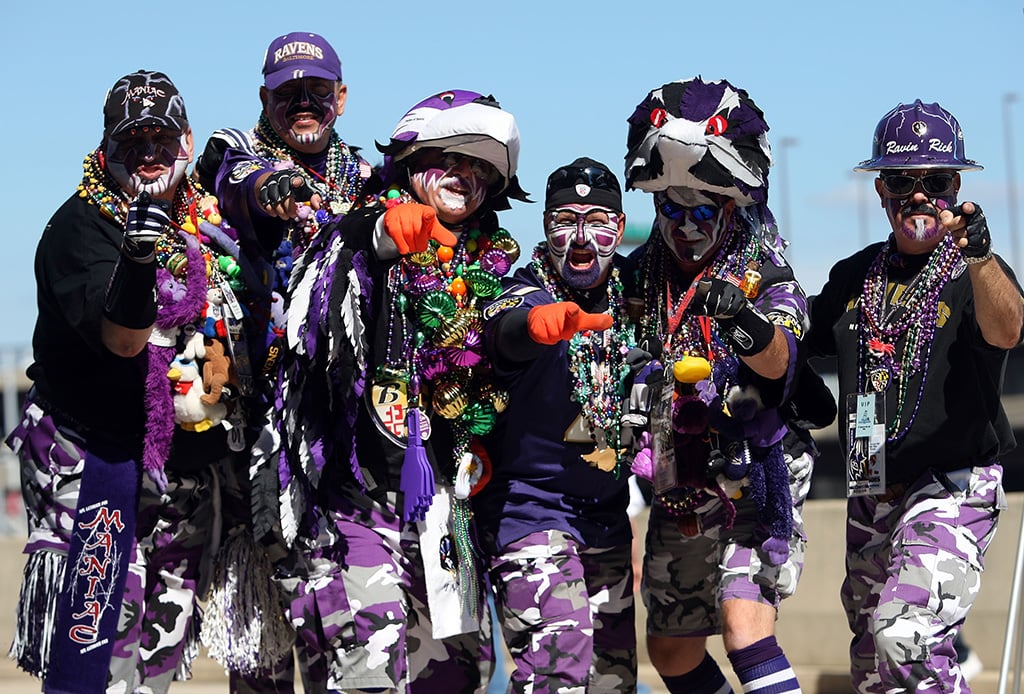 Baltimore Ravens Fans, tailgate
