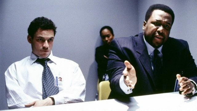 Jimmy McNulty (Dominic West) and Bunk Moreland (Wendell Pierce) in 'The Wire'