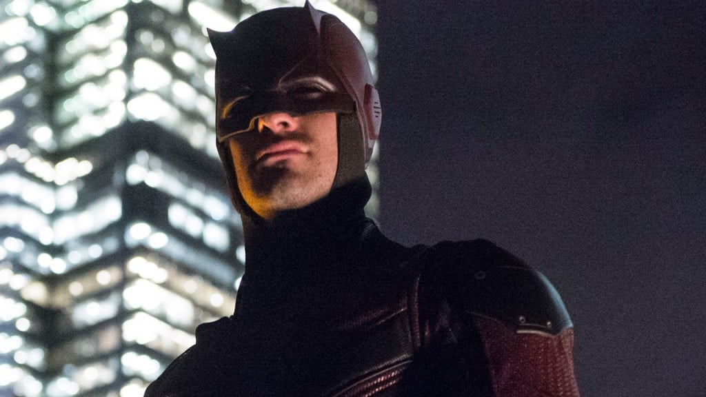 Daredevil looks out on the city in Season 2