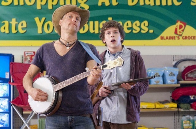Woody Harrelson and Jesse Eisenberg in 'Zombieland'