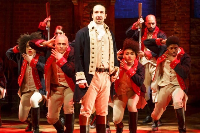 The cast of Broadway's 'Hamilton'