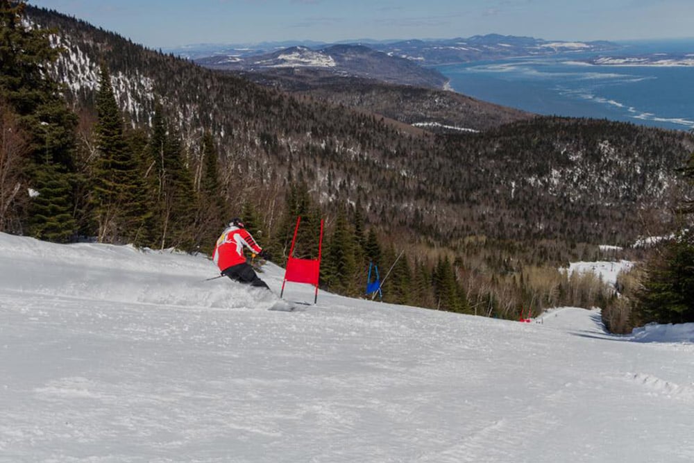 Le Massif de Charlevoix, Canada, Skiing