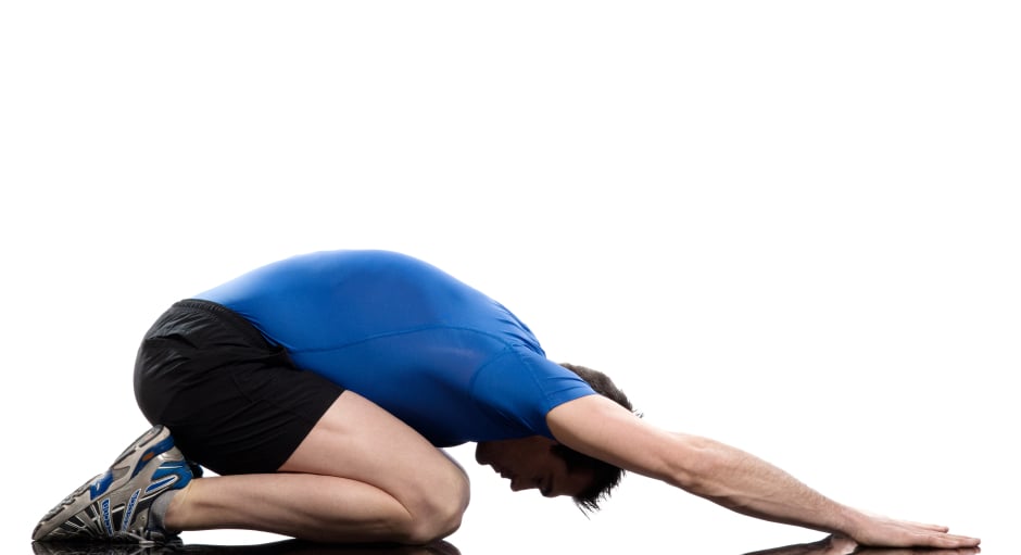 child's pose