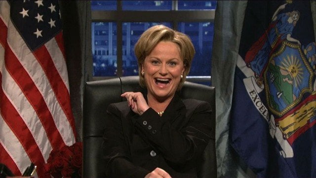 Amy Poehler as Hillary Clinton on 'Saturday Night Live'