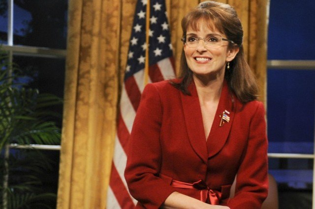Tina Fey as Sarah Palin on 'Saturday Night Live'