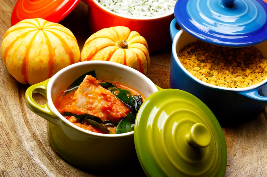 pumpkin and fish stew