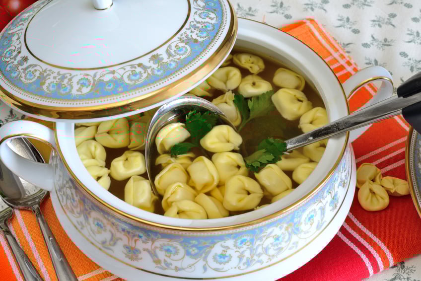 chicken tortellini soup