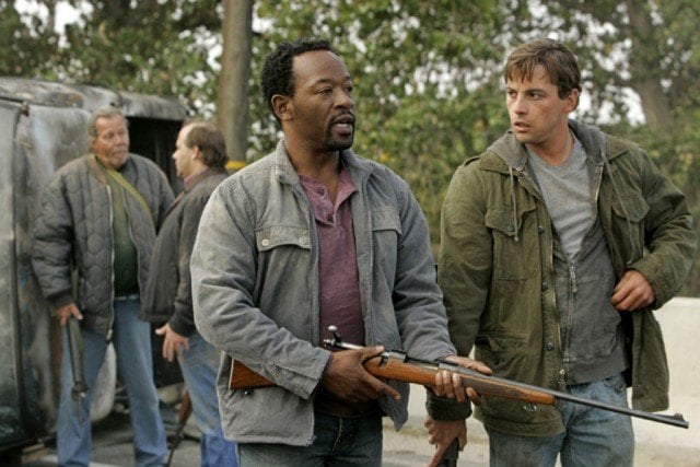 Lenny James and Skeet Ulrich in 'Jericho.'