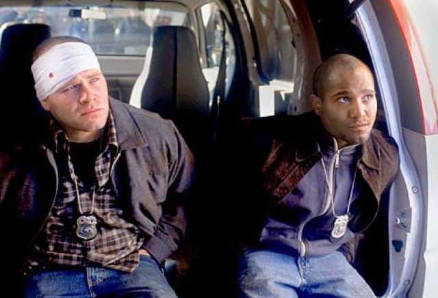 Domenick Lombardozzi and Seth Gilliam in 'The Wire'